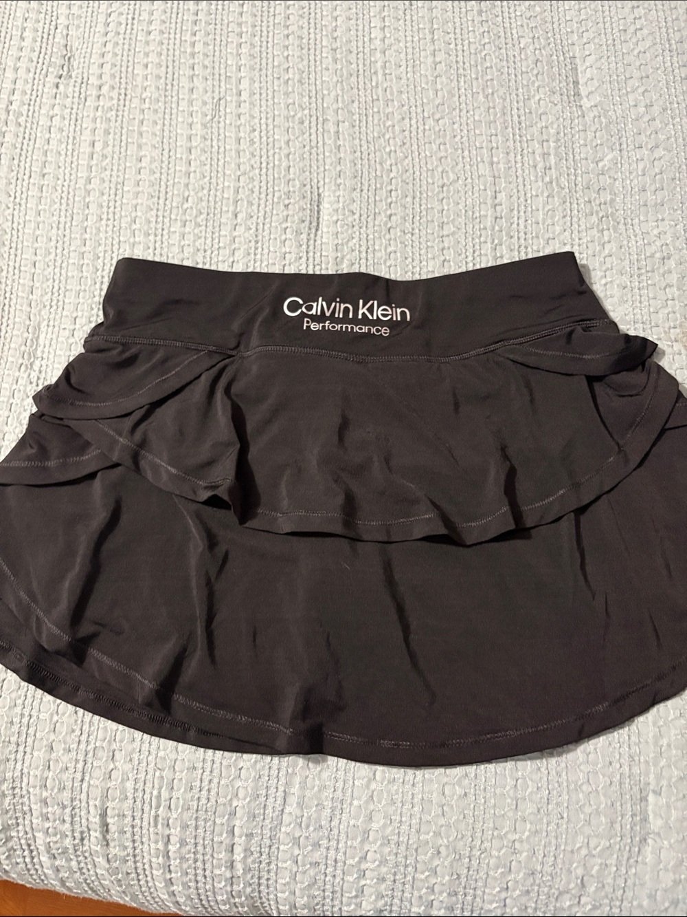 Calvin Klein Black Performance Stretch Skort - Picture 3 of 3